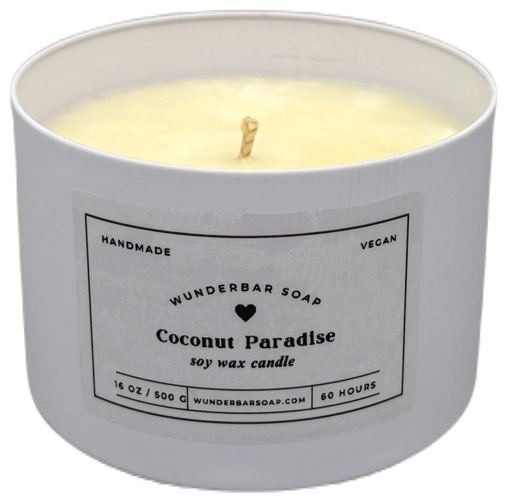 Coconut Paradise Soy Candle